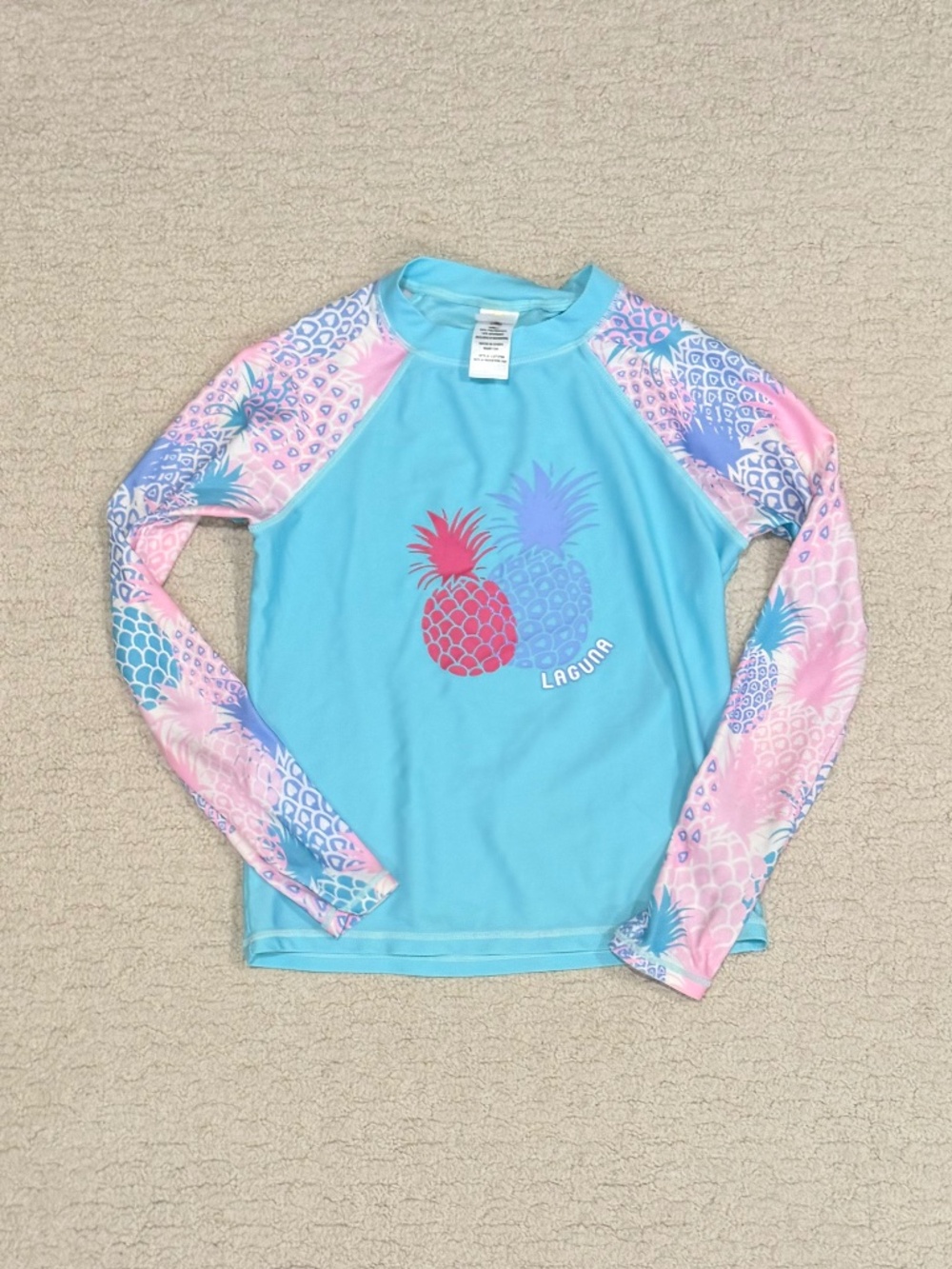 Kids Laguna Rash Guard Size 7/8